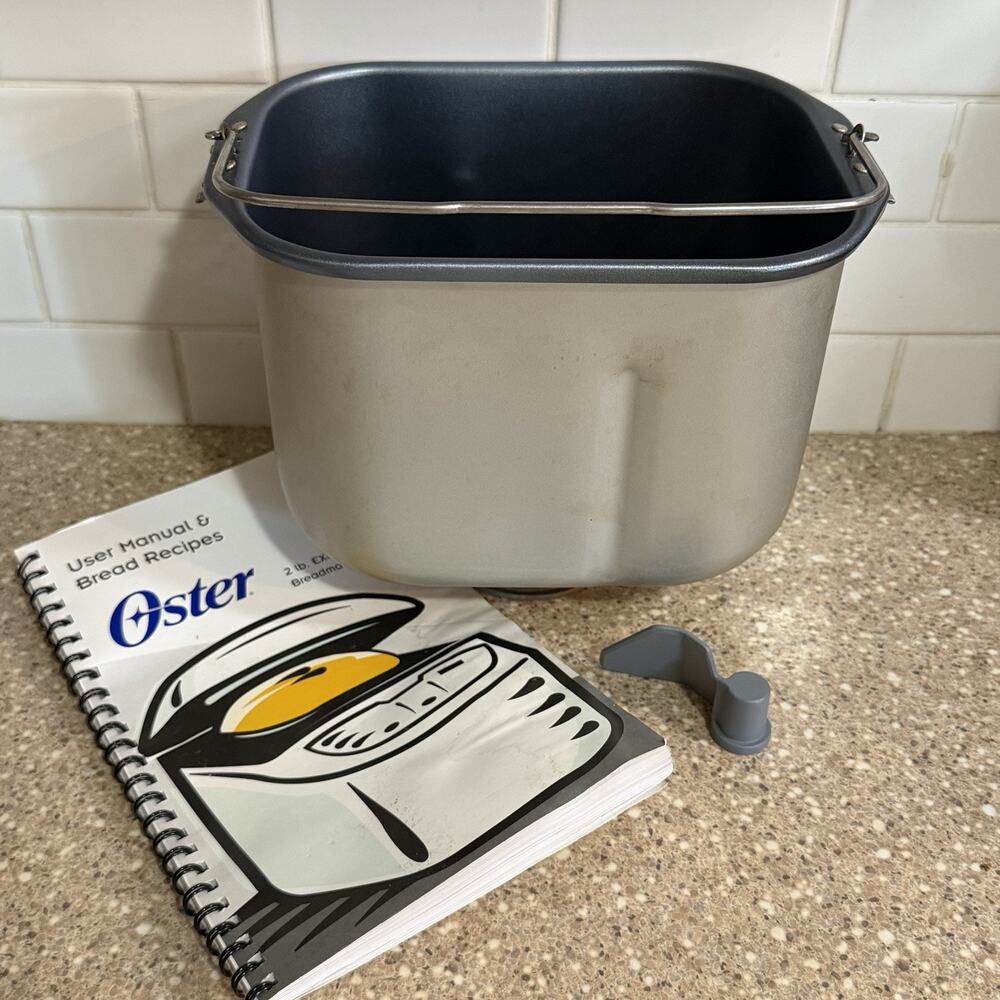 Oster Bread Maker Machine Paddle & Pan 5833 5834 5838 5846 5858 5890 User Manual